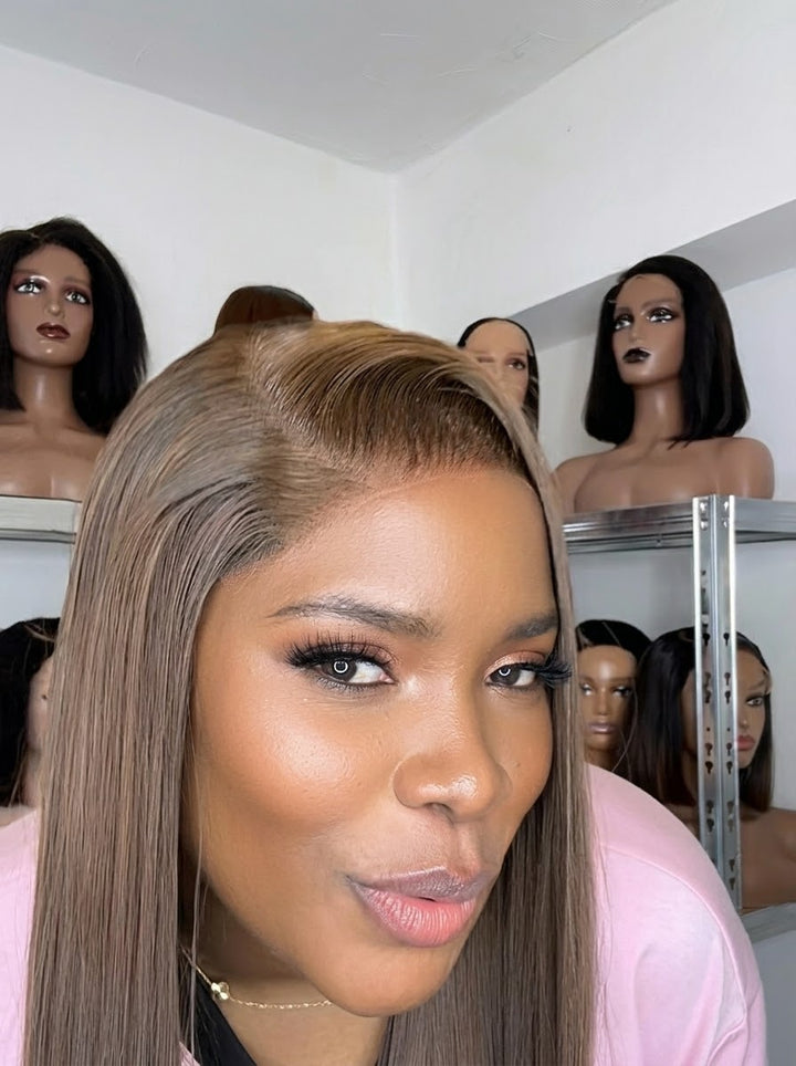 Luxury Honey Brown - 5by5 CLOSURE