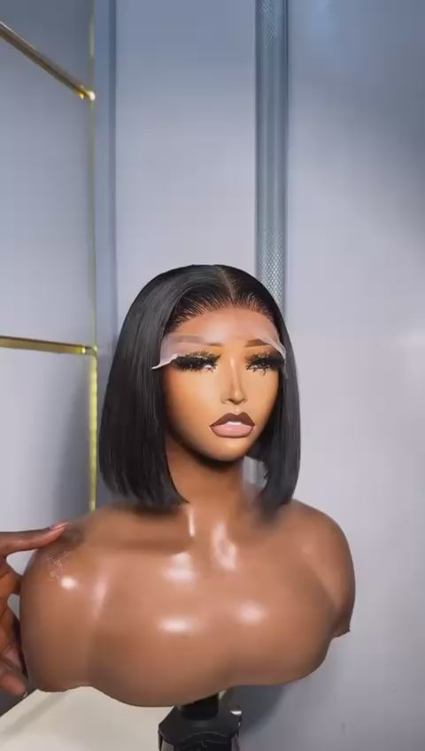 Luxury Straight Wig - SWISS CLOSURE LACE