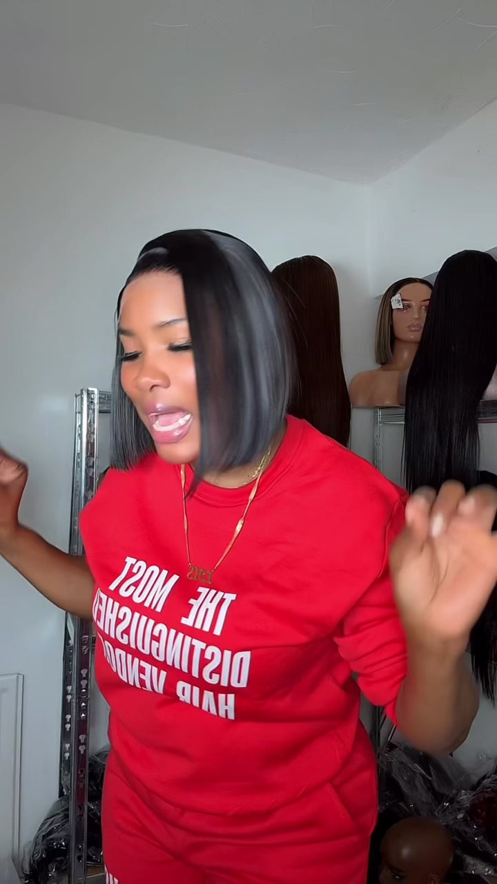 Luxury Straight Wig - SWISS CLOSURE LACE