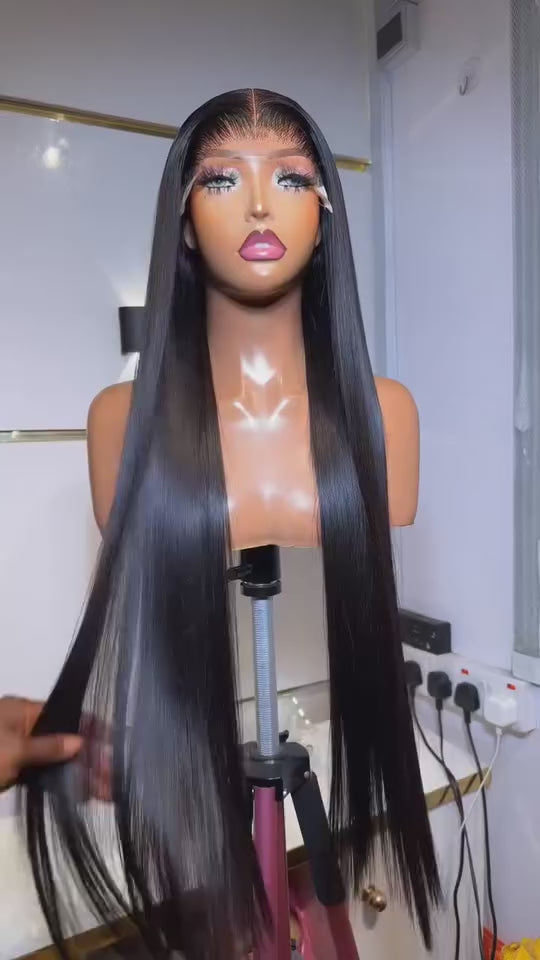WIG LILA - LUXURY STRAIGHT WIG , 450GRAMS , 5BY5 CLOSURE
