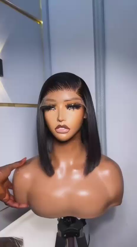 Luxury Straight Wig - SWISS CLOSURE LACE